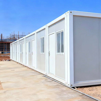 Casa Contenedor Comercial de Entrega Rápida, Ensamblaje Rápido, Prefabricada, para Viviendas de Empleados, Edificio de Oficinas