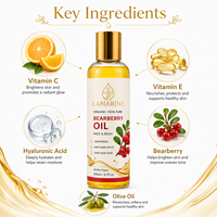 Aceite Esencial Puro de Gayuba con Vitamina C para Aclarar la Piel, Anti-Manchas Oscuras, Orgánico, OEM ODM