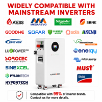 Batterie Lithium Powerwall 51.2V 280Ah 100Ah ESS 5Kw 10Kw 15Kw 314Ah 300Ah avec onduleur 48V 200Ah pour stockage domestique et solaire LiFePO4