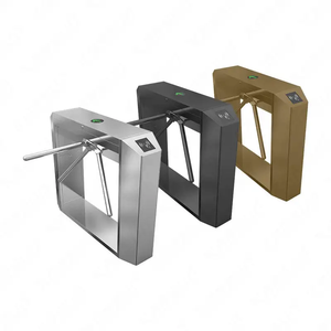 Puerta de torniquete de trípode de Control de acceso automático inteligente de acero inoxidable 304 para gimnasio - Product Image 6