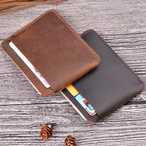 Wholesale RFID Blocking Short Open Closure Genuine Leather Men's Wallet with Polyester Lining Slim Design - Product Image 4