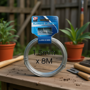 Alambre de Hierro de 1.5mm*8m, Categoría de Producto: ALAMBRE DE HIERRO - Product Image 3