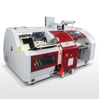 Machine à coudre entièrement automatique pour reliure à fil de livres à couverture rigide, manuels scolaires et carnets de croquis, avec contrôle PLC