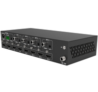 Matrice HDMI 2.0 18 Gbps 4K 4x4 4x8 par Cat-5e/6 ou UTP étendue pour système de cinéma maison