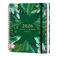 Carnet d'indexation A5 en PU à couverture rigide avec motif floral, logo personnalisé en relief, papier épais, pour usage professionnel et d'entreprise