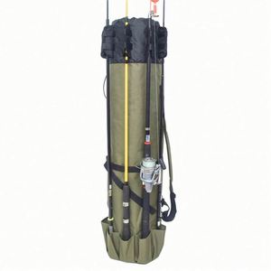 Top Rated fabbrica impermeabile per canna da pesca multifunzione borsa portatile per canna da pesca dura borsone custodia per canne da pesca a mosca - Product Image 6