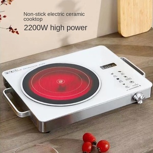 Placa de Inducción Comercial de Acero Inoxidable con Control Táctil, 24 Zonas de Cocción Integradas de Alta Temperatura, Juego Completo de Ollas, 2000W, Diseño Cóncavo - Product Image 5