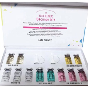 Nouveau BB <span class=keywords><strong>kit</strong></span> de démarrage 4 BB briquet couleurs blanc fond de teint liquide bb pigment fondation ampoule coréen multi couleurs en promotion - Product Image 2
