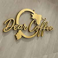 Lettres découpées en métal non éclairées, enseigne personnalisée, logo mural d'entreprise, logo publicitaire, lettres en métal 3D, salon de beauté, lettres en relief 3D