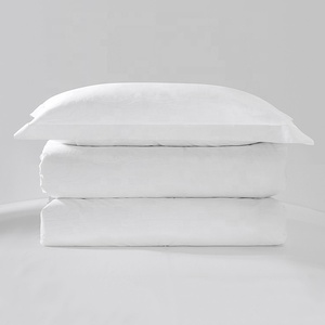 Thoải Mái Sang Trọng Cao <span class=keywords><strong>C</strong></span>ấp 100% Trắng Bông Bộ Đồ Giường Bộ - Product Image 2
