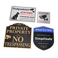 Letreros Decorativos de Aluminio para Montaje en Pared, Resistentes a la Intemperie, Reflectantes, Resistentes al Óxido, de Alta Resistencia, Tamaño Personalizable, Fabricante OEM