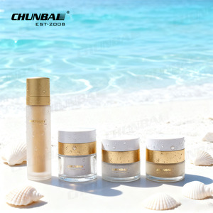 Sang Trọng 15Ml <span class=keywords><strong>30Ml</strong></span> 50Ml 100G Acrylic Lotion Đầy Màu Sắc Huyết Thanh Matte PP Như ABS Bạc Vòng Vuông Không Có Không Khí Jar Không Có Không Khí Bơm Chai - Product Image 3