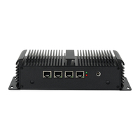Routeur industriel embarqué Firewall X86 Win10 Linux N100 Mini PC 16 Go de RAM, double LAN, ordinateur sans ventilateur, Mini PC