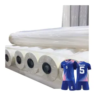 High Quality Customizable Size 100gsm White Paper Roll Efficient High-Transfer Rate Jersey Sublimation Print Fabrics Textiles