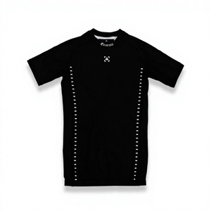 Rashguard BJJ personnalisé, T-shirt de compression MMA, Vêtements de grappling Jiu Jitsu No-Gi, Manches courtes, Manches longues, Tenue de combat personnalisée - Product Image 3