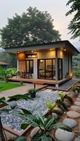 Maison d'été européenne préfabriquée de haute qualité en panneaux sandwich pour jardin, économique, moderne, étanche et écologique pour usage extérieur
