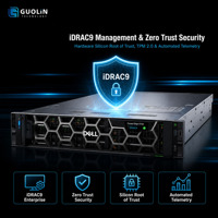 Serveur Dell PowerEdge R760 2U double processeur Intel testé et certifié avec 3 ans de garantie Qualité originale Serveur fiable