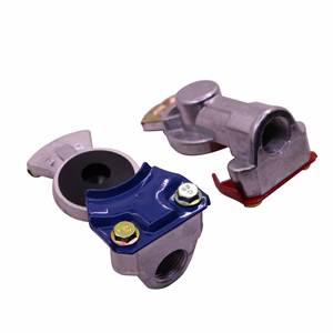 Rimorchi e semirimorchi rosso blu freno ad aria connettori di accoppiamento guarnizione in gomma nera a mano - Product Image 2