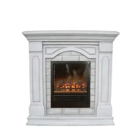 Mantel de cheminée électrique moderne ensembles élégants et accessoires pour la décoration à la maison