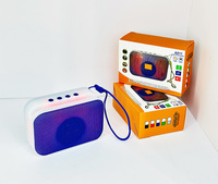 Mini Altavoz Portátil de 5W con Bluetooth, Iluminación RGB y Batería Recargable, Altavoz para Fiestas y Uso en Cine en Casa