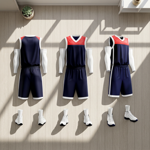Uniforme de Baloncesto Personalizado Hecho en Pakistán, Camiseta y Pantalones Cortos para Equipo, Sublimación con Absorción de Humedad, Malla de Secado Rápido - Product Image 5