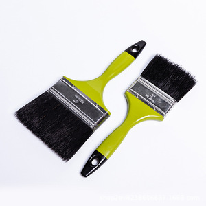 Pinceau plat à poils de porc 150 mm, manche en plastique, qualité industrielle, outil de nettoyage et de brossage - Product Image 4