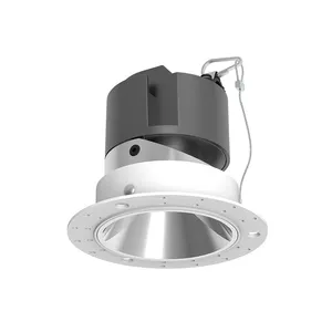 Fabrika kaynağı kişiselleştirilmiş sıcak satış alüminyum nokta Led tavan Spot lambaları yuvarlak kapalı Downlight Downlight