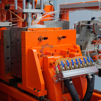 Machine d'extrusion-soufflage SAVY SA80-II-1 pour la production de bouteilles en plastique (lait, eau) - Prix