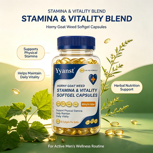 Cápsulas de Gel Suave de Hierba de Cabra en Celo para Energía y Vitalidad, Suplemento Herbal Natural para Mantener un Estilo de Vida Activo, Marca Privada OEM - Product Image 6