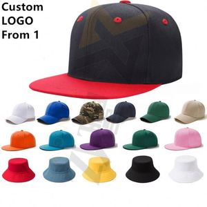 Gorras de Béisbol de 6 Paneles en Azul y Negro con Diseño Moderno 2026, Logotipo Personalizado, Bordado Plano y en Relieve 3D - Product Image 1