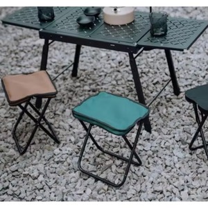 Échantillon gratuit : tabouret pliant d'extérieur, portable, ultraléger, petit tabouret de voyage, chaise de pêche et de camping - Product Image 4