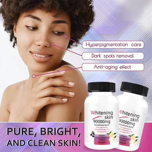 Glutathion Antioxidans Hautaufhellung Immununterstützung Nahrungsergänzungsmittel für Strahlenden Hautton 120 Vegane Kapseln Vegan OEM Private Label - Product Image 4