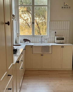<span class=keywords><strong>Cuisine</strong></span> modulaire écologique sur mesure avec placage en bois naturel, structure en contreplaqué, armoires en aluminium - Product Image 3