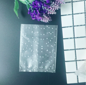<b>Plastic</b> <b>Packaging</b> Bags White Bow-shaped Mooncake <b>Packaging</b> Bags, Semi-transparent Frosted Baking Bags in Stocks - Product Image 5