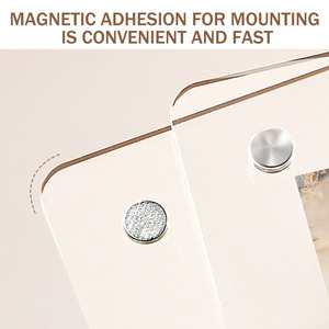 Cornici Fotografiche LED in Acrilico Personalizzabili per Sublimazione, <span class=keywords><strong>Luci</strong></span> Notturne con Luce Calda e Supporto in Legno per Stampa a Caldo - Product Image 3