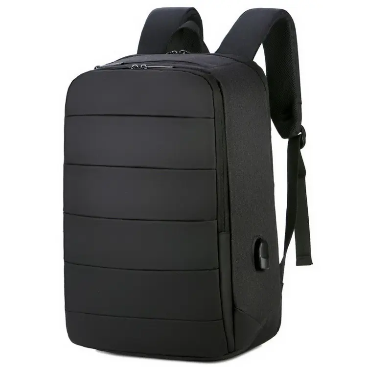 Business style Custom USB Backpack Laptop Travelling Anti-theft Smart Backpack