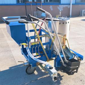 Machine de marquage routier thermoplastique à poussée manuelle conçue pour la <span class=keywords><strong>peinture</strong></span> de <span class=keywords><strong>parking</strong></span> de lignes de passages pour piétons - Product Image 5