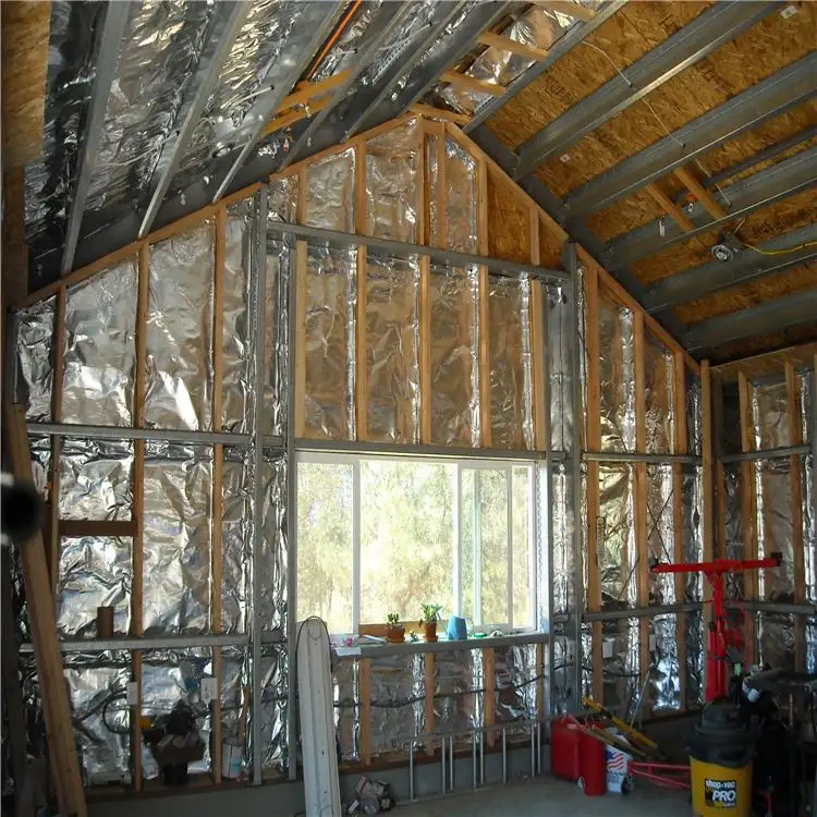 Material de aislamiento de lámina de tela tejida, materiales de construcción para techo, suelo, pared, casa