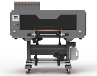 A3 Printer Inkjet LED UV otomatis multifungsi, penutup ponsel kartu plastik kayu menampilkan DX5 DX7 Flatbed Printer UV