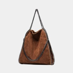 Sac à bandoulière pour femme, sac fourre-tout pliable en daim, sac à main, directement de l'usine - Product Image 1