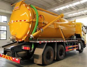 Camión de Succión de Aguas Residuales Dongfeng Tianlong 6x4, Camión de Succión de Alta Presión con Tanque de Vacío para Descarga de Aguas Residuales - Product Image 3