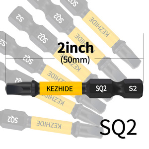 Kezhide <b>Torx</b> Sq2 Impact Power <b>Bit</b> 2 Inch S2 Steel For Impact Driver - Product Image 4