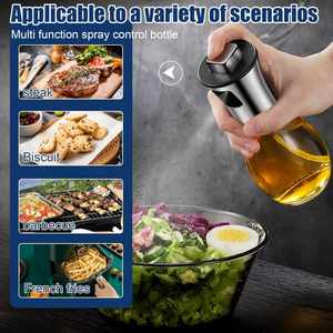 Premium <b>200ml</b> Oil Sprayer for Cooking Glass Olive Oil Mister <b>Bottle</b> for Air Fryer BBQ Roasting Baking Vinegar Spray <b>Bottle</b> - Product Image 5