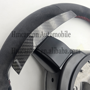 Venta al por mayor nuevas tendencias Alcantara fibra de carbono para BMW 3 5 Series F10 F30 F90 F01 F12 M3 M6 E90 Z4 X1 X6 volante de coche - Product Image 5