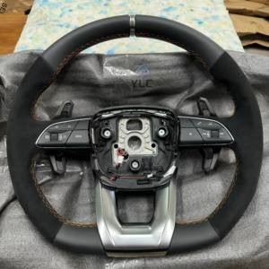 Volante de Fibra de Carbono con Acabado Brillante Personalizado YLC para <span class=keywords><strong>Audi</strong></span> A3/S3 / Disponible para Todos los Modelos de Automóviles - Product Image 4