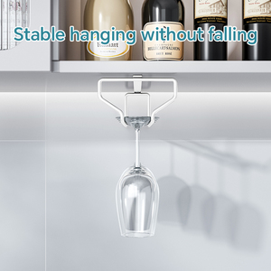 Soporte para copas de vino de alta calidad, colgador debajo del gabinete, estante para copas de vino, estante de almacenamiento colgante de cocina, Organizador - Product Image 3