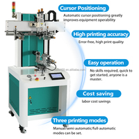 Imprimante d'écran multicolore de haute qualité Machine de sérigraphie automatique de tasse de thé pour les tasses circulaires nouvel état