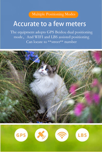 جهاز تتبع GPS للكلاب بتقنية 4G، طوق تعقب للحيوانات الأليفة، جهاز تتبع صغير للكلاب والحيوانات الأليفة بتقنية 4G - Product Image 5