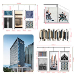 Service de conception de chambre d'exemple FF&E pour hôtel 5 étoiles, aménagement de zones communes et <span class=keywords><strong>peinture</strong></span> décorative pour chambres d'hôtes d'hôtels commerciaux - Product Image 1