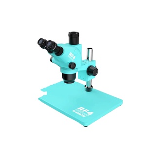 RF6565TVP Optique stéréo trinoculaire <span class=keywords><strong>microscope</strong></span> 6.5-65X Optique Microscopio pour téléphone mobile de réparation